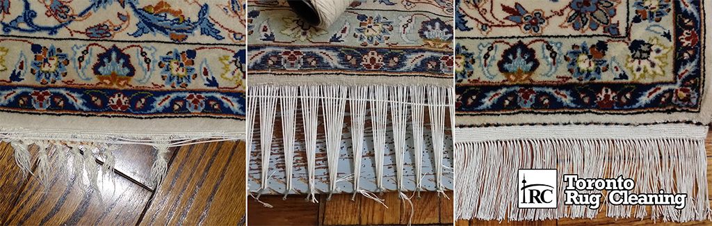 Fine Persian Wool & Silk Antique Repairing | Rug Refringing